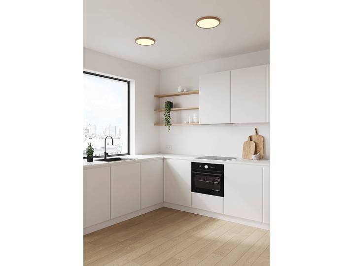 Deckenleuchte Oja Step-Dim 29cm Braun Acrylglas LED-Platine