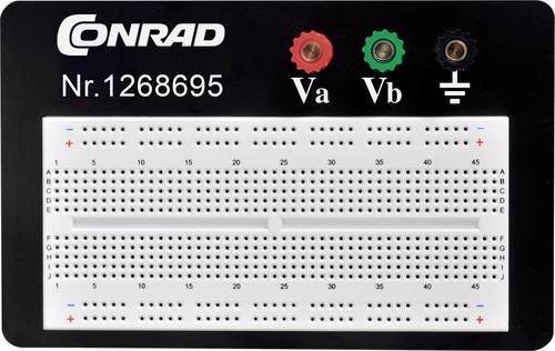 TRU COMPONENTS 0165-40-1-3301B Steckplatine Polzahl Gesamt 610 (L x B x H) 11.43 x 18.62 x 0.84cm 1St.