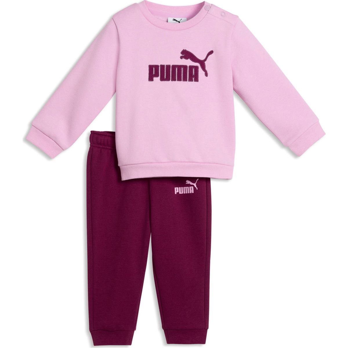 Puma Minicats Essentials Crew Set FL Interest INF mauve glow (47) 80 638104-47-80