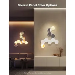 Govee - RGBIC Glide Hexa Light Panels Ultra - 7 Stück