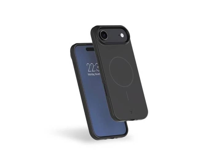 Étui Magsafe Pour Iphone Air - Silicone Renforcé - Noir