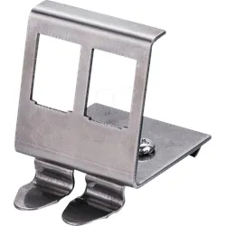 ROLINE 21131308 - Hutschienen-Adapter für 2 Keystones
