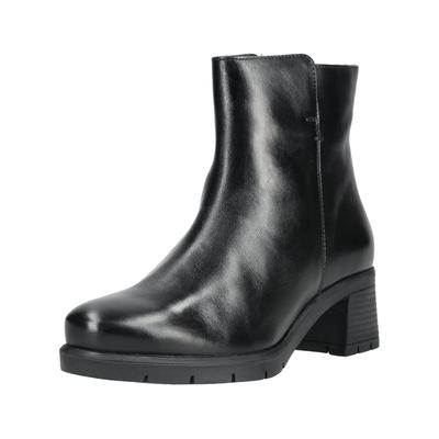 Stiefelette ARA "Ara Stiefelette Leder", Damen, Gr. 39, schwarz, Leder, Schuhe Stiefelette