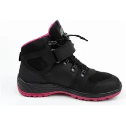 4F, Jungen, Wanderschuhe, Schuhe (33), Schwarz