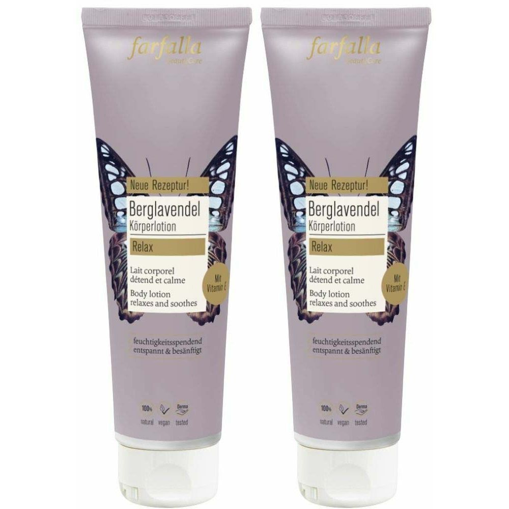 Farfalla Körperlotion Berglavendel 150 ml x2 2x150