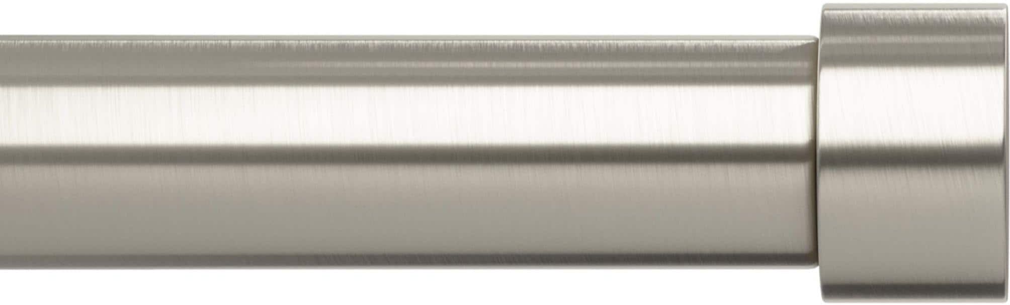 Vorhangstange UMBRA "Cappa", silber (silberfarben), L:168cm, Metall, Gardinenstangen, Vorhangstange silberfarben B/L: 168cm