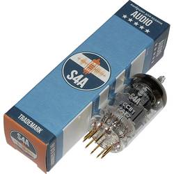 BTB Vertrieb ECC81 S4A Premium Elektronenröhre Selektiert für Audio & Studio Doppeltriode Polzahl: 9 Sockel: Noval Inhalt 1 St.