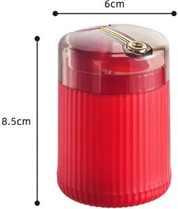 Friendly Fresh Finds Pop Up Automatic Toothpick Dispenser Portable And Creative Toothpick Holder Organizer red