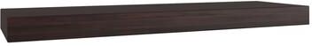 AquaTeak Manada Hollow Floating Teak Wall Shelf