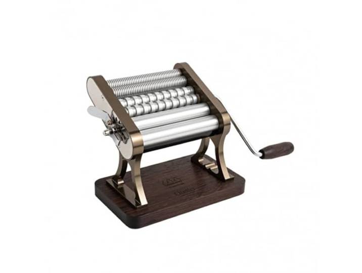 Marcato OT21-150-CHS Nudelmaschine, Aluminium und Holz, Champagner