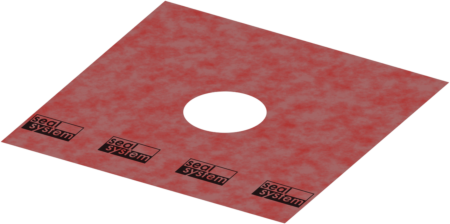 TECEdrainpoint S Dichtmanschette 3690004 Seal System für Verbundabdichtungen, 480x480mm