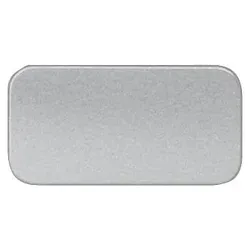 Siemens 3SB2901-2MC Bezeichnungsschild zum Kleben, Schildgröße 9,5x18,5mm, silberfarben, Symbol: I* 3SB29012MC  - 10 Stück