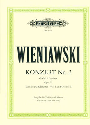 Edition Peters Wieniawski Violinkonzert Nr. 2