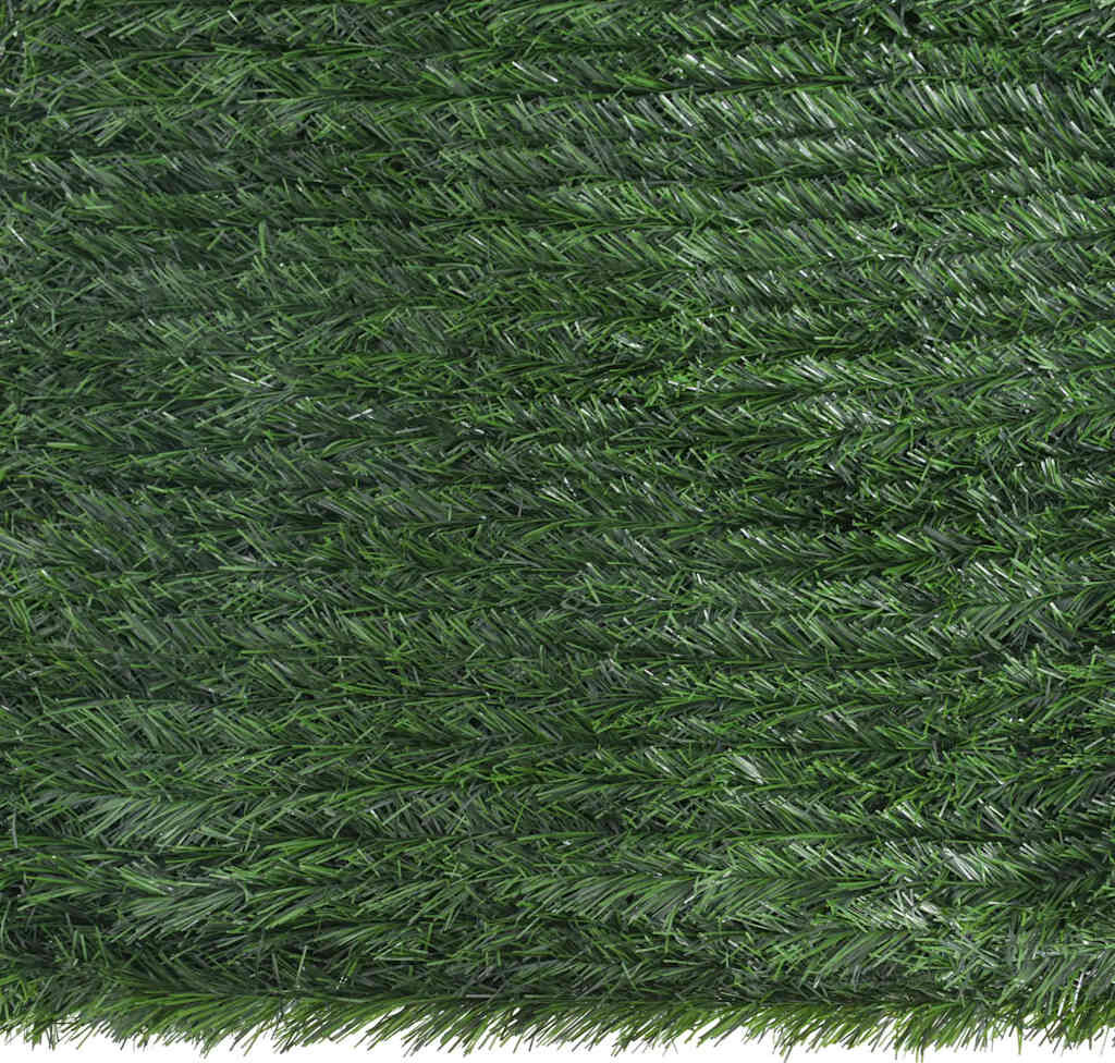 vidaXL Clôture en gazon artificiel vert 1x5 m