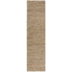 TEPPICH handgewebt CHASE, mit Struktur, Natur, 60 x 230 cm