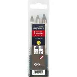Fliesenbohrer-Set Alpen Keramo-Extreme 3-teilig 6+8+10mm