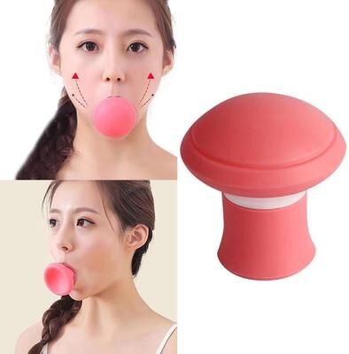 Inspired Finds SculptEase Jawline & Chin Trainer Silica Gel Mouth & Jaw Exerciser For Face Slimming & Lift gj28 1pc