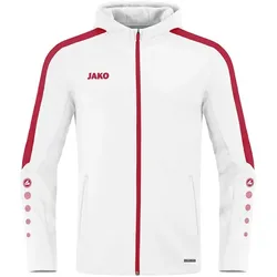 Jako JAKO Power Team Kapuzenjacke weiß/rot 34