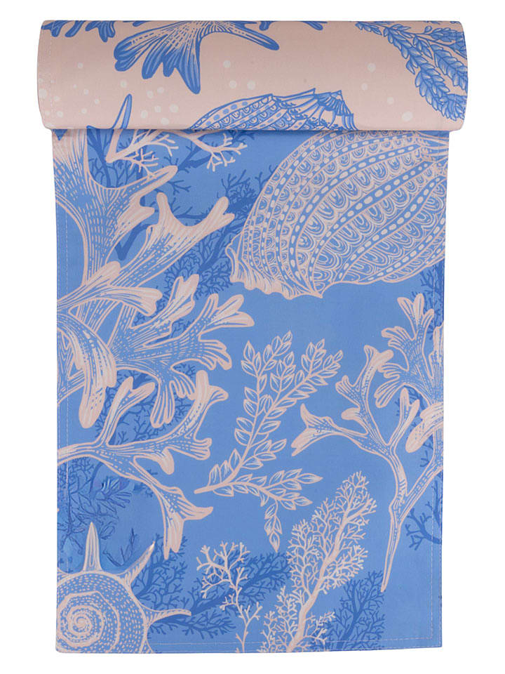 Villa d´Este Tischläufer ''Nautical Chic'' in Beige/ Blau - (L)178 x (B)33 cm - onesize