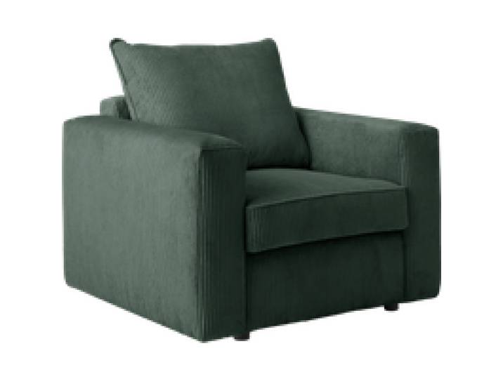 Fauteuil velours côtelé Otto