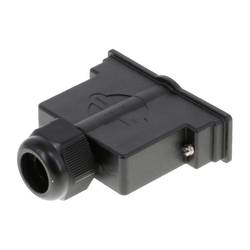 Molex 1727040200 D-SUB Gehäuse Kunststoff 180 ° Schwarz 1 St. Single