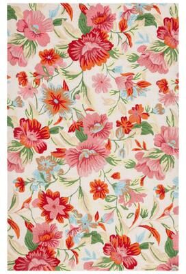 SAFAVIEH Handmade Easy Care Aaltsje French Country Floral Rug