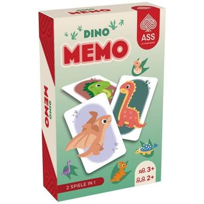 ASS Altenburger Memo Dinosaurier - 2 Spielvarianten (Paare, Trios)