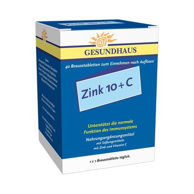 Zink 10+C Brausetabletten 40 St