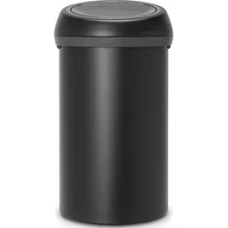 Touch Bin Mülleimer 60 l schwarz mit mineralischem Glanz
