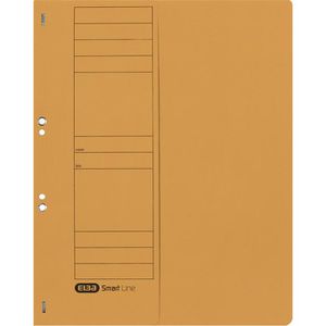 Elba Ösenhefter 21421 GB, A4, gelb, halber Vorderdeckel, aus Recycling-Karton