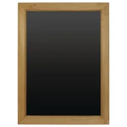 Gastronoble Olympia Kreidetafel - 45 x 60 cm - Kiefernholzrahmen - 4 Tafeln