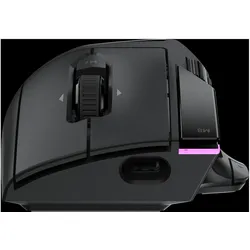 Turtle Beach Command Series MC5 kabellose Gaming-Maus (Kabelgebunden, Kabellos), Maus, Schwarz