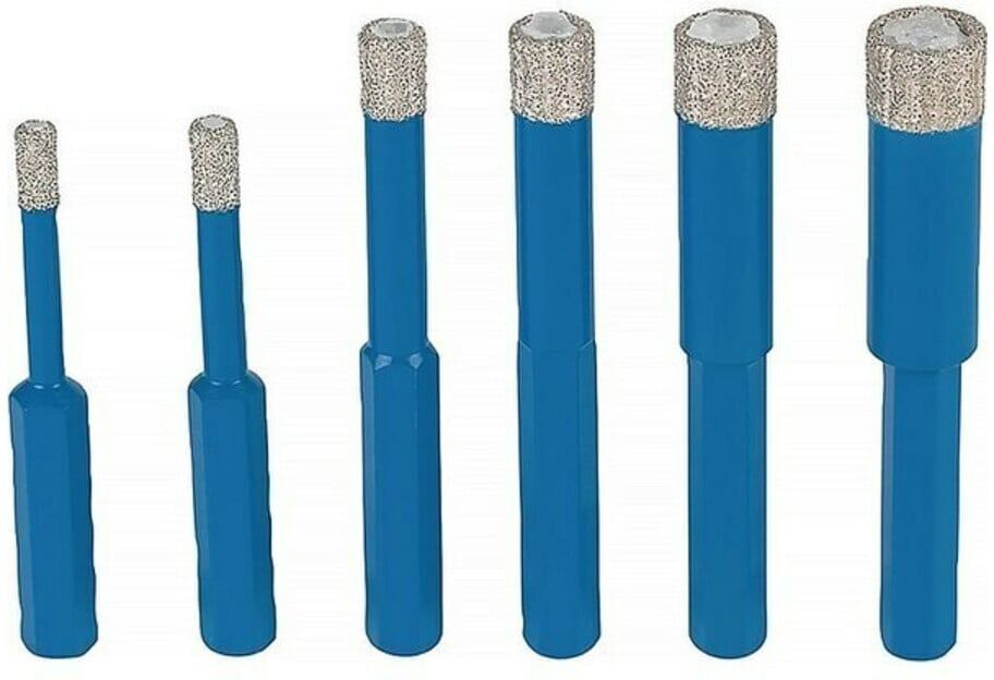 TYROLIT Fliesenbohrset DDT HEX 6-tlg.D.5,6,8,10,12,14mm Schaft HEX (34393131)