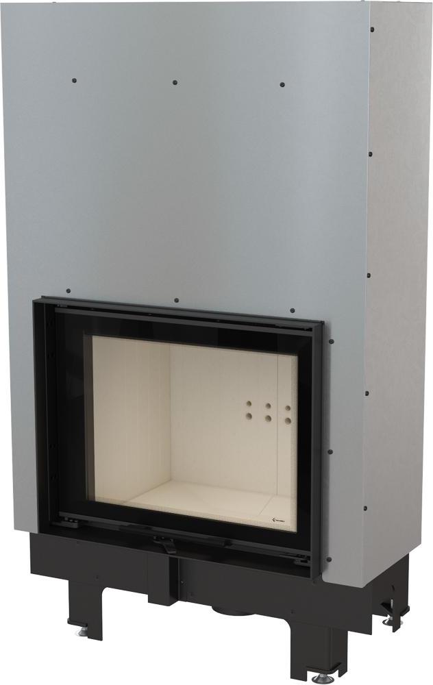 Wasserführender Kamineinsatz KRATKI MBM 12 kW Ø 180 mit Schiebetür