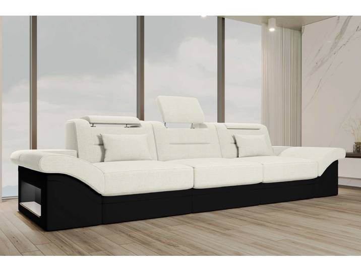 Couch Monza 3 Sitzer Stoffsofa