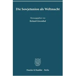 Die Sowjetunion als Weltmacht., Fachbücher