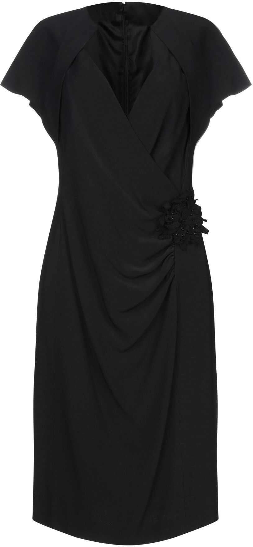 Clips Vestido midi Mujer Negro 40 Mujer