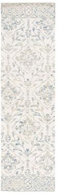 SAFAVIEH Handmade Dip Dye Nicki Floral Wool Rug