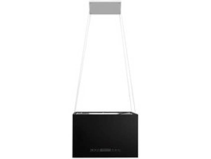 Hotte îlot aspirante - ZERODIS - HB021 - Noir - 55 x 37 x (62-133.5) cm - 3 niveaux de vitesse