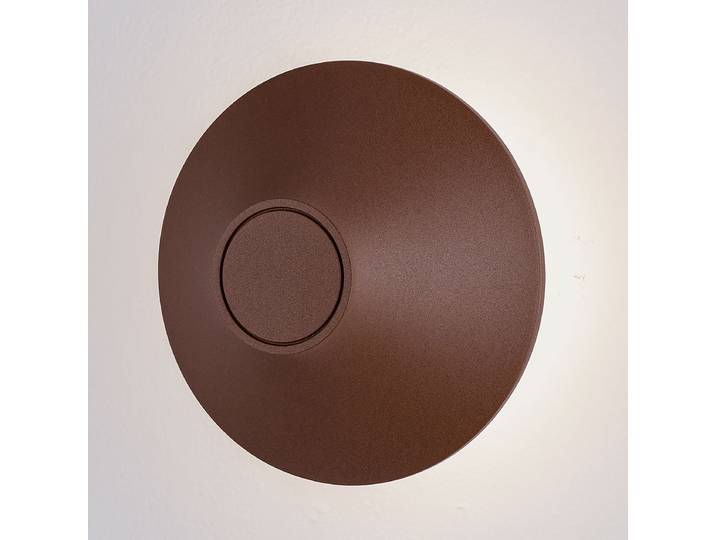 Applique LED Ø 16cm Marron/Marron