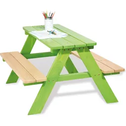 Pinolino Kindersitzgarnitur 'Nicki für 4', versch. Farben (Grün)