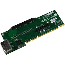 Supermicro Super Micro Add-on Card AOC-2UR68-I4G 2U Ultra Riser (Ethernet), Netzwerkkarte, Grün