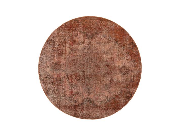Vintage Teppich 279x281 Handgeknüpft Modern Orientteppich Perserteppich Rund Wolle
