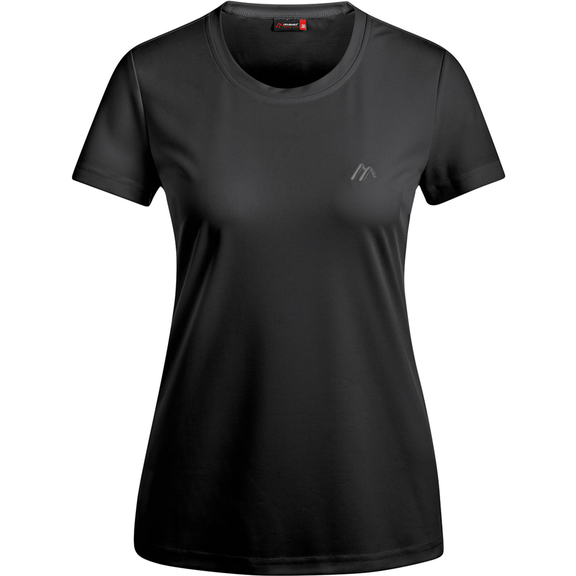 Maier Sports Waltraud Damen T-Shirts schwarz Größe XXL Trekking Elastisch