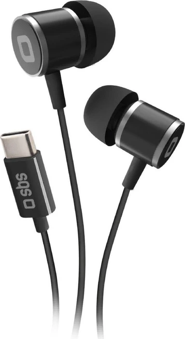 SBS Stereo-Headset USB Typ C, schwarz