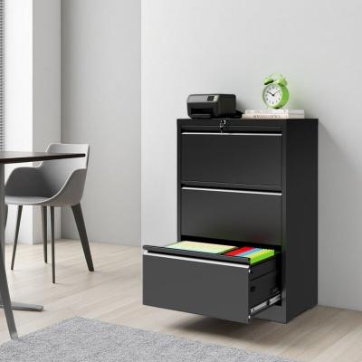 VIVIADORE Drawer Metal Lateral Filing Cabinet with Lock,Full Extension Ball Bearing Drawers,Anti-Tip Interlock System