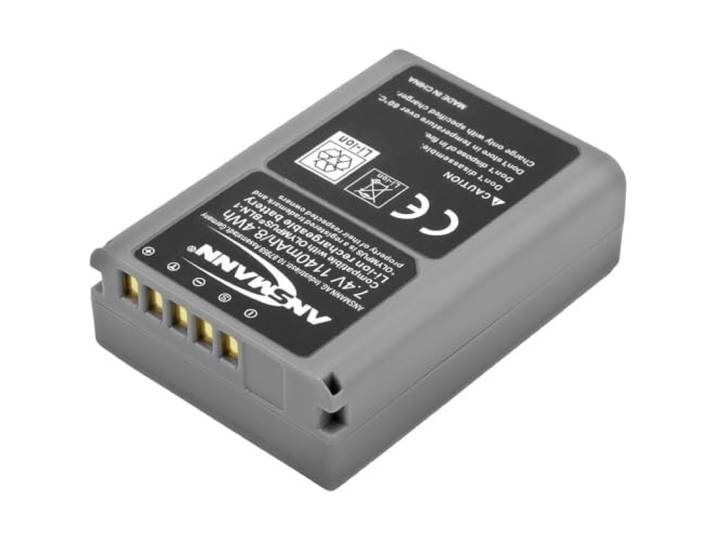 ANSMANN 1400-0058 A-Oly BLN 1 Li-Ion Digicam accu 7,4 V/1140 mAh voor Olympus digitale camera