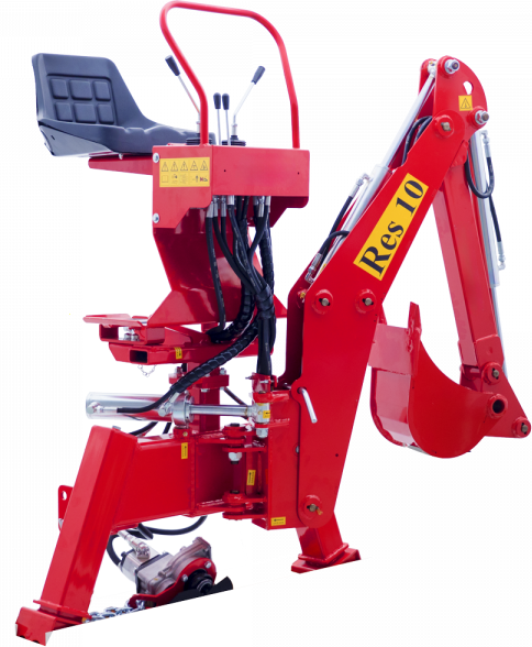 AgriEuro TOP-LINE Agrieuro Top Line RES10 - Pelle-rétro pour tracteur