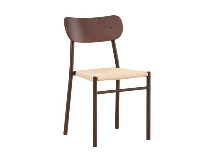 Design Stuhl „Polly“, Mocca/Beige VE DESIGN