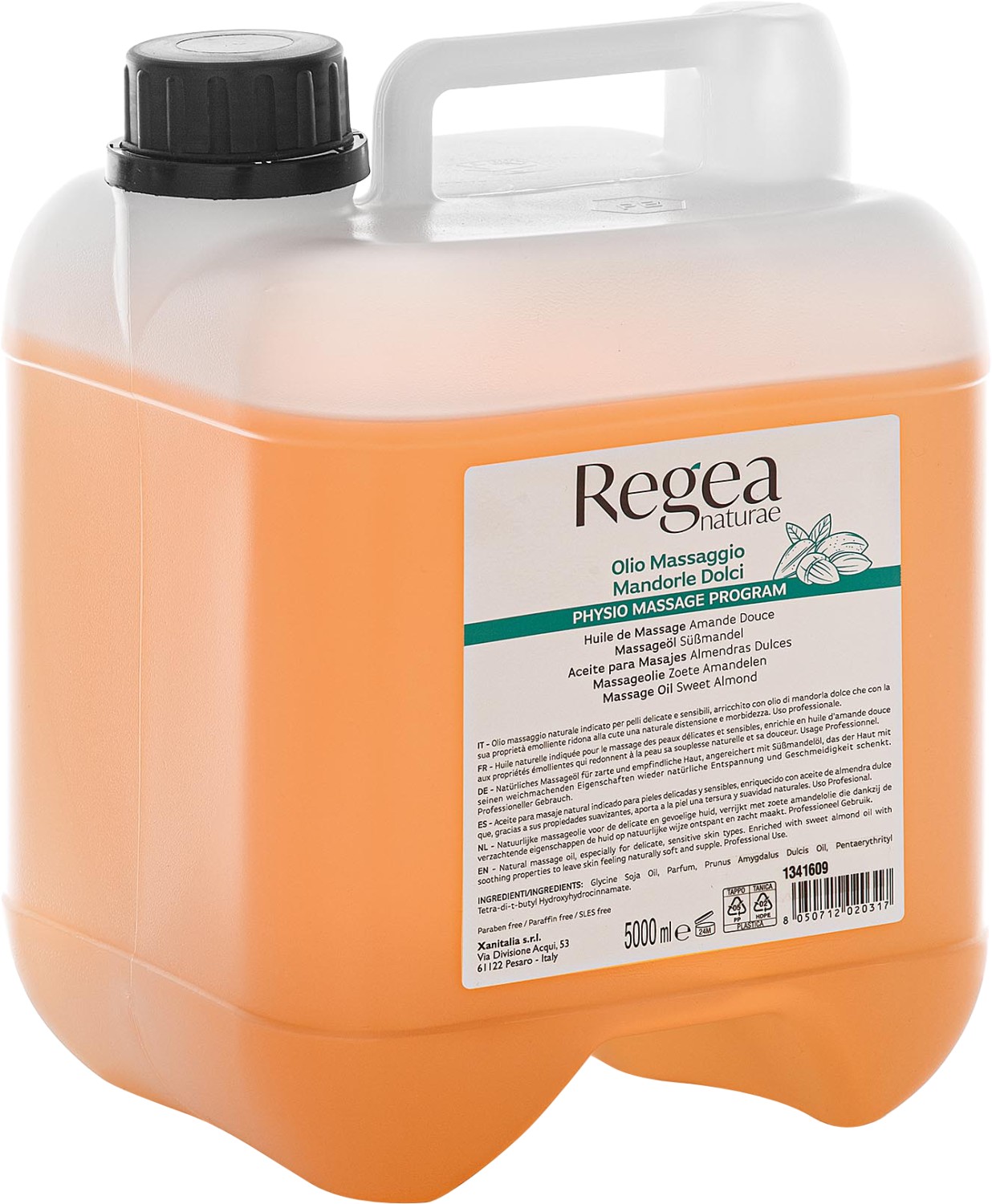XanitaliaPro Regea Massageöl Süßmandel 5000 ml XP-950.384